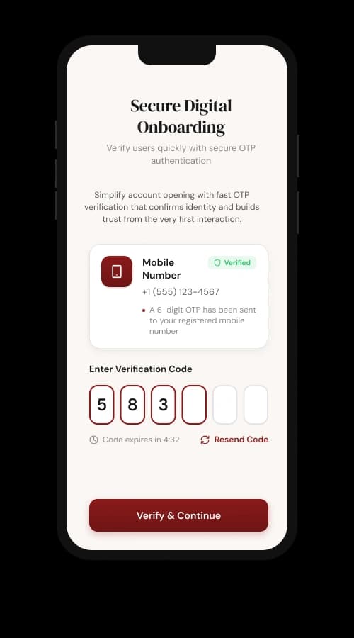 <p>Start strong with <span style="color: #e31837;">secure customer onboarding</span></p>
